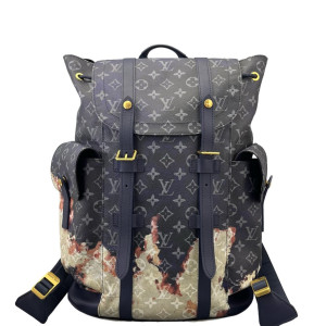 Louis Vuitton Christopher Backpack Monogram Dark Blue