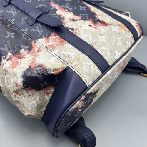 Louis Vuitton Christopher Backpack Monogram Dark Blue