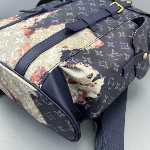 Louis Vuitton Christopher Backpack Monogram Dark Blue