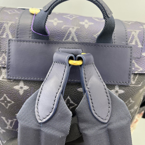 Louis Vuitton Christopher Backpack Monogram Dark Blue