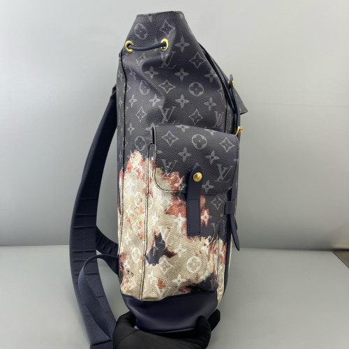 Louis Vuitton Christopher Backpack Monogram Dark Blue