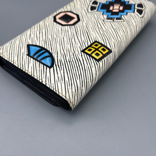 Louis Vuitton Twist Wallet Epi Black White Louis Vuitton Twist Wallet Epi Black White