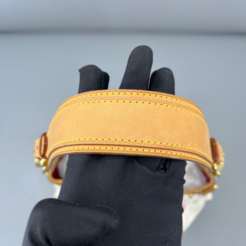Louis Vuitton Petit Noe Monogram Multicolor White