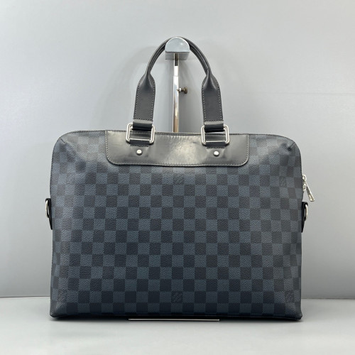 Louis Vuitton Porte Documents Voyage PM Damier Cobalt Black