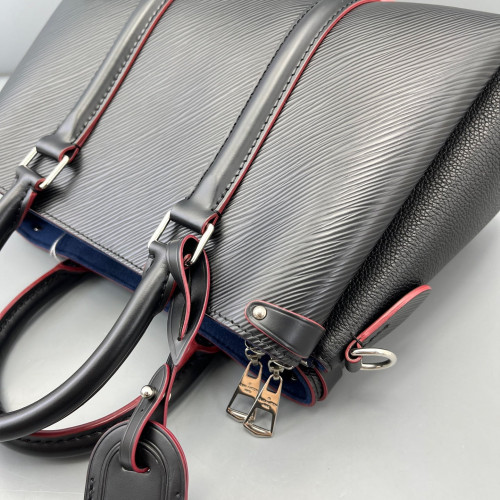 Louis Vuitton Soufflot BB Epi Black