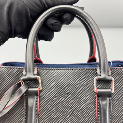 Louis Vuitton Soufflot BB Epi Black