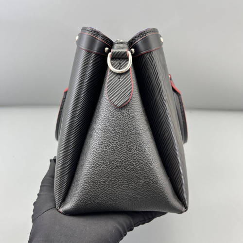 Louis Vuitton Soufflot BB Epi Black