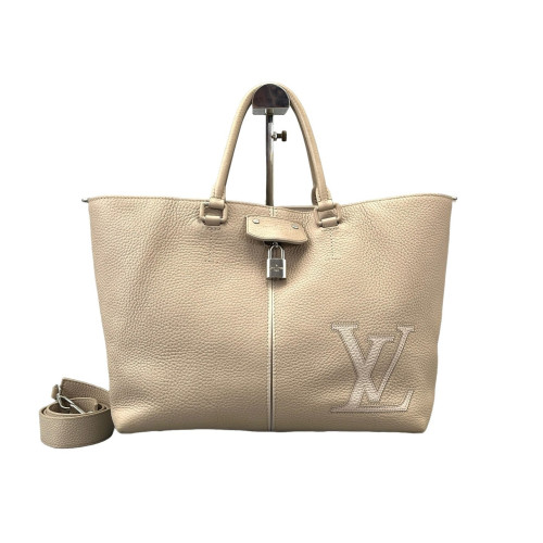 Louis Vuitton Handbag Calfskin Grey