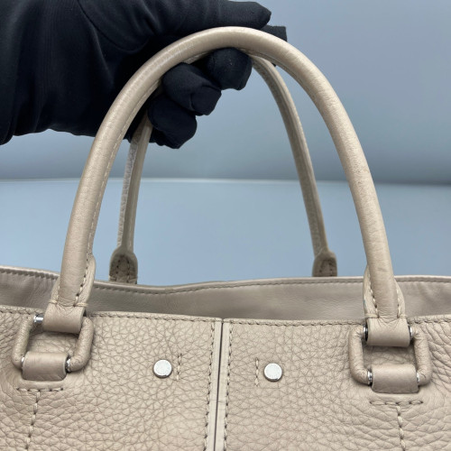 Louis Vuitton Handbag Calfskin Grey