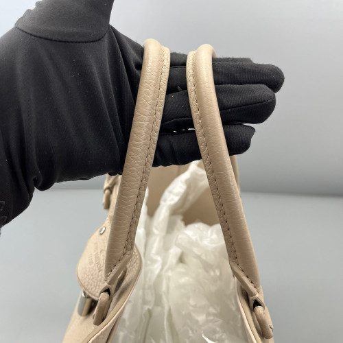 Louis Vuitton Handbag Calfskin Grey