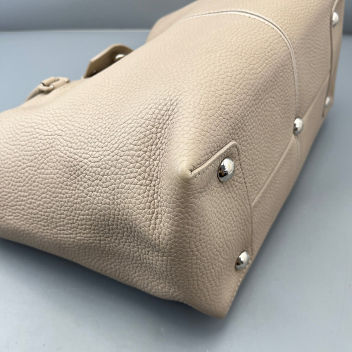 Louis Vuitton Handbag Calfskin Grey