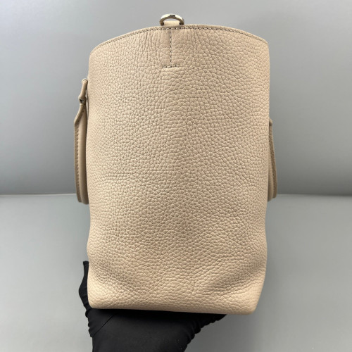 Louis Vuitton Handbag Calfskin Grey