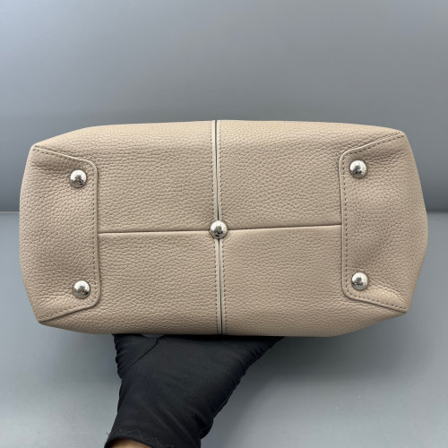 Louis Vuitton Handbag Calfskin Grey
