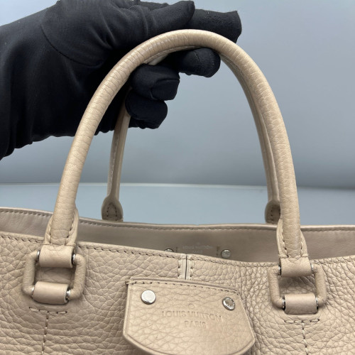 Louis Vuitton Handbag Calfskin Grey