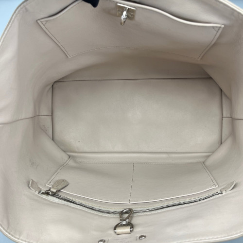 Louis Vuitton Handbag Calfskin Grey