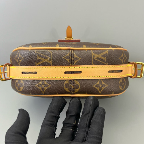 Louis Vuitton Boite Chapeau Souple MM Monogram Brown