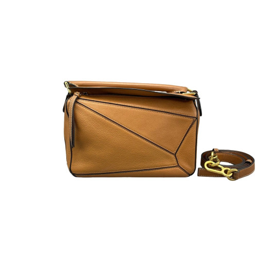 Loewe Small Puzzle Calfskin Tan