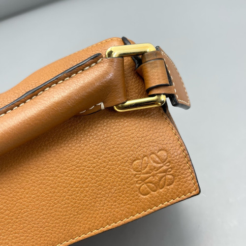 Loewe Small Puzzle Calfskin Tan