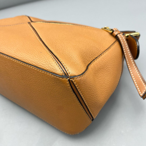 Loewe Small Puzzle Calfskin Tan