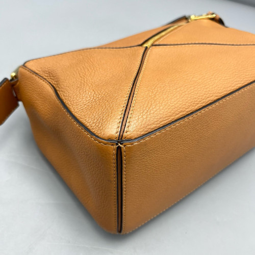 Loewe Small Puzzle Calfskin Tan