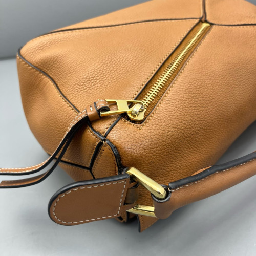 Loewe Small Puzzle Calfskin Tan