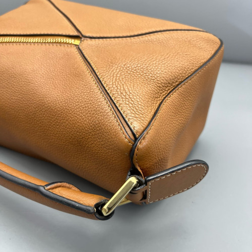Loewe Small Puzzle Calfskin Tan