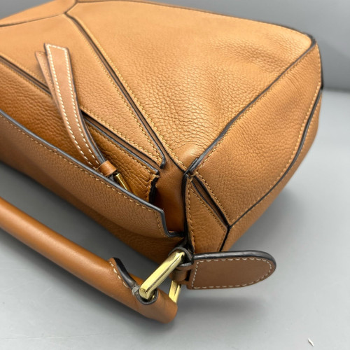 Loewe Small Puzzle Calfskin Tan