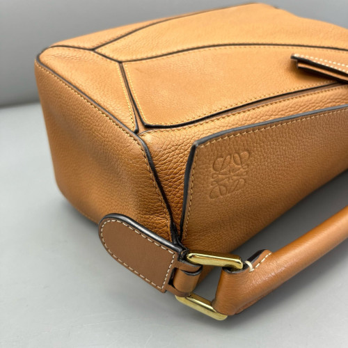 Loewe Small Puzzle Calfskin Tan