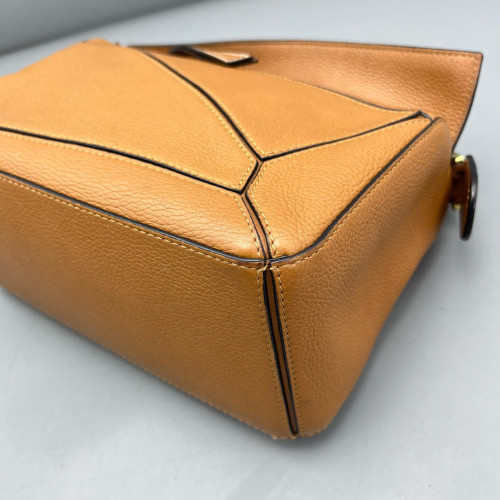 Loewe Small Puzzle Calfskin Tan