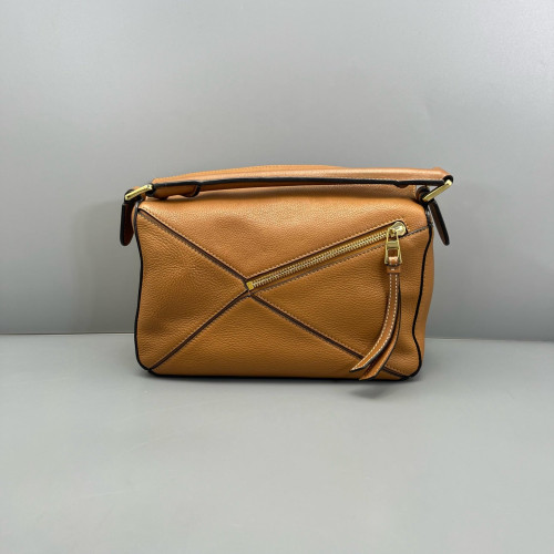 Loewe Small Puzzle Calfskin Tan