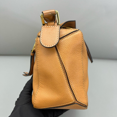 Loewe Small Puzzle Calfskin Tan