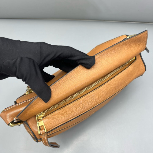 Loewe Small Puzzle Calfskin Tan