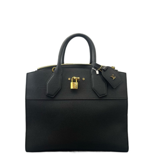 Louis Vuitton City Steamer MM Cuir Black