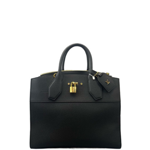 Louis Vuitton City Steamer MM Cuir Black