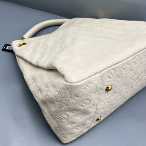 Louis Vuitton Artsy MM Monogram Empreinte White