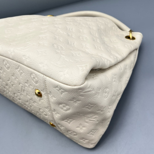 Louis Vuitton Artsy MM Monogram Empreinte White