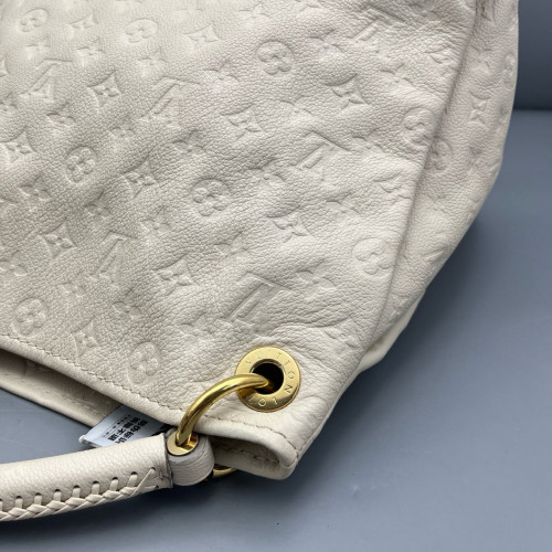 Louis Vuitton Artsy MM Monogram Empreinte White