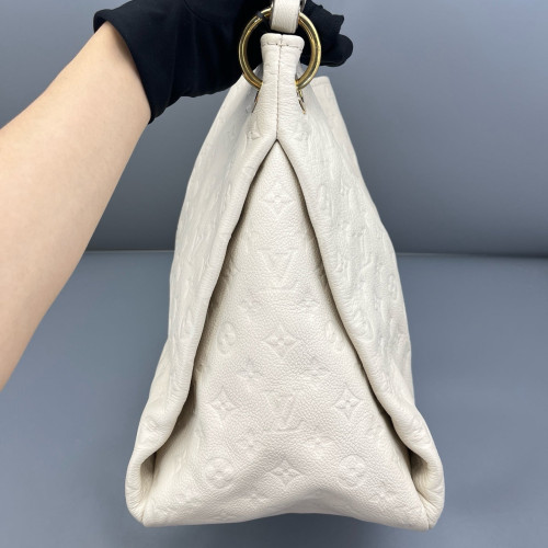 Louis Vuitton Artsy MM Monogram Empreinte White