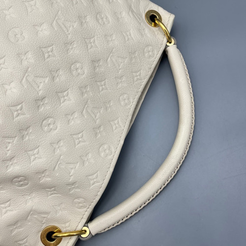 Louis Vuitton Artsy MM Monogram Empreinte White