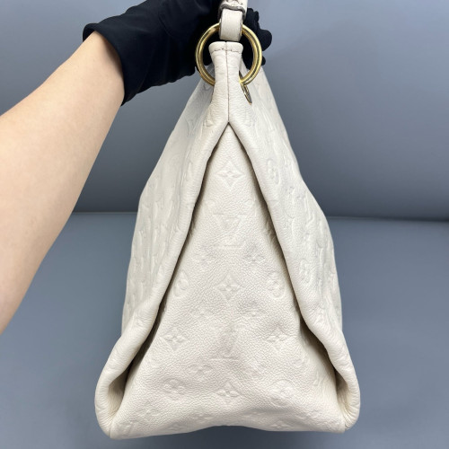 Louis Vuitton Artsy MM Monogram Empreinte White