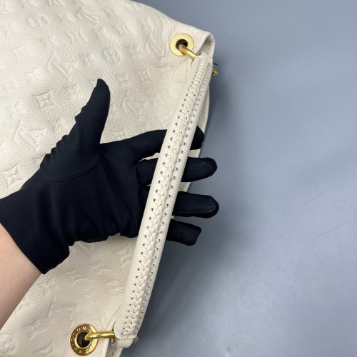 Louis Vuitton Artsy MM Monogram Empreinte White