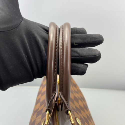 Louis Vuitton Nromandy PM Damier Ebene Brown Pink
