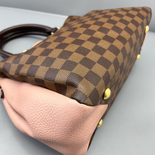 Louis Vuitton Nromandy PM Damier Ebene Brown Pink