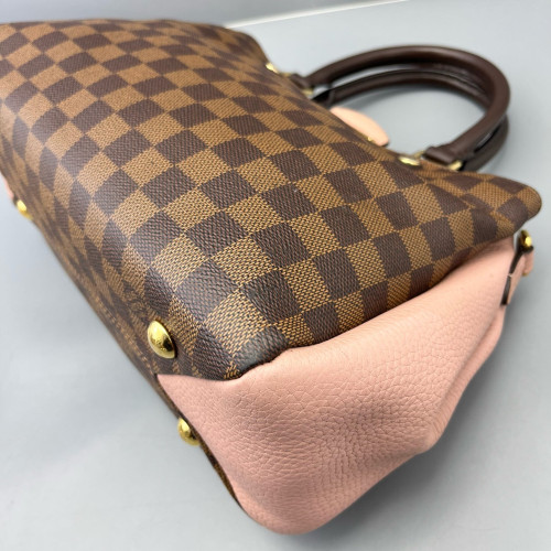 Louis Vuitton Nromandy PM Damier Ebene Brown Pink