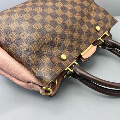 Louis Vuitton Nromandy PM Damier Ebene Brown Pink