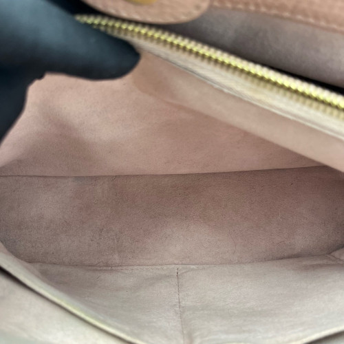 Louis Vuitton Nromandy PM Damier Ebene Brown Pink