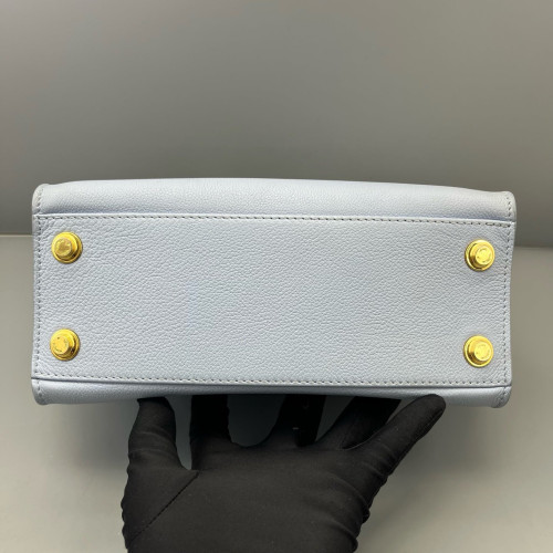 Louis Vuitton On My Side PM Calfskin Light Blue