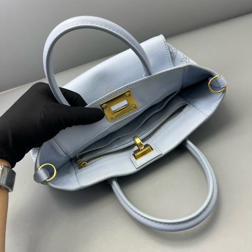 Louis Vuitton On My Side PM Calfskin Light Blue