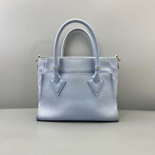 Louis Vuitton On My Side PM Calfskin Light Blue