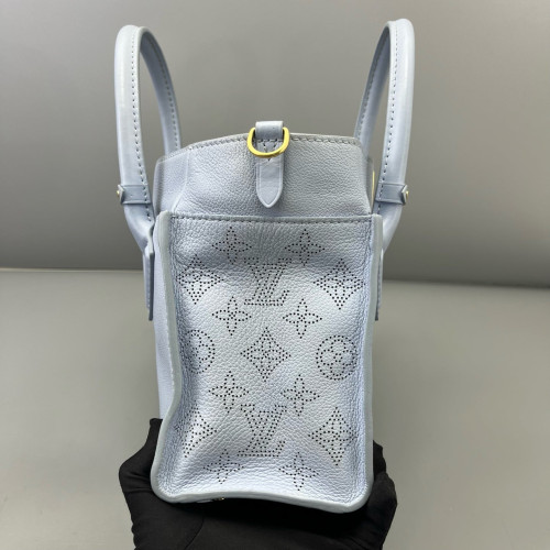 Louis Vuitton On My Side PM Calfskin Light Blue
